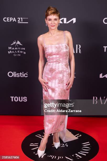 Diane Kruger attends the Harper's Bazaar Women Of The Year Awards at Cines Callao on October 28, 2024 in Madrid, Spain.