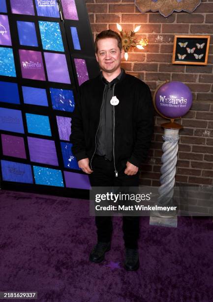 Jason Earles attends the World Premiere of Disney's "Wizards Beyond Waverly Place" at El Capitan Theatre on October 28, 2024 in Los Angeles,...