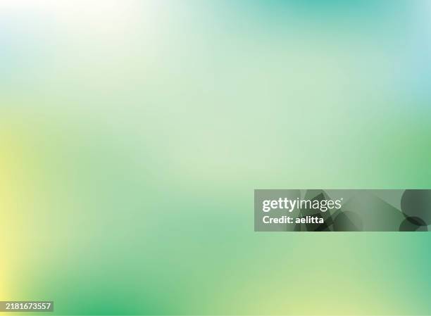 illustrations, cliparts, dessins animés et icônes de fond abstrait vert défocalisé. - gradient