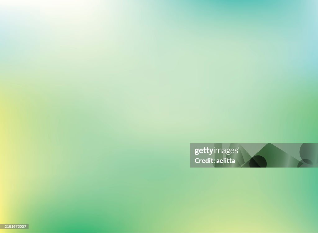 Abstract green defocused background.