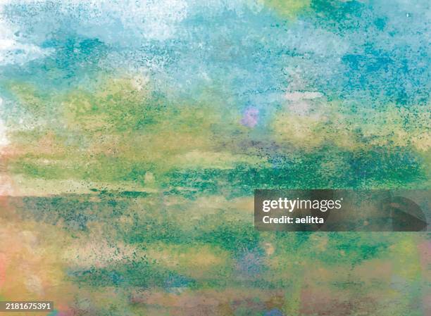abstract watercolor background. nature. - leaf texture background stock illustrations