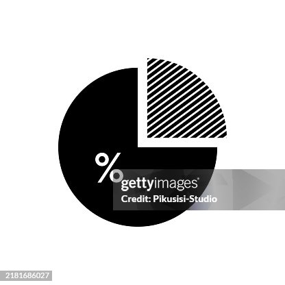 Pie chart, statistics icon. Pie chart, statistics icon.