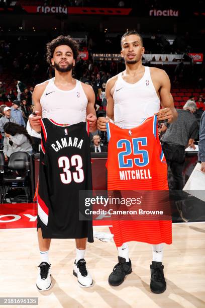 Toumani Camara and Ajay Mitchell: Belgian Stars Set for Big Roles in New NBA Season Toumani Camara and Ajay Mitchell: Belgian Stars Set for Big Roles in New NBA Season