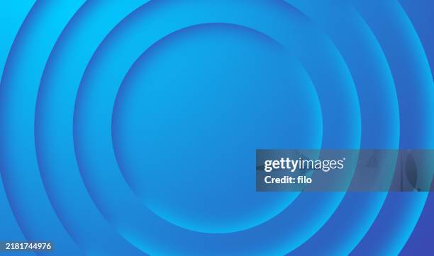 ilustraciones, imágenes clip art, dibujos animados e iconos de stock de fondo abstracto de capas de profundidad de círculo de curva azul - deporte de invierno