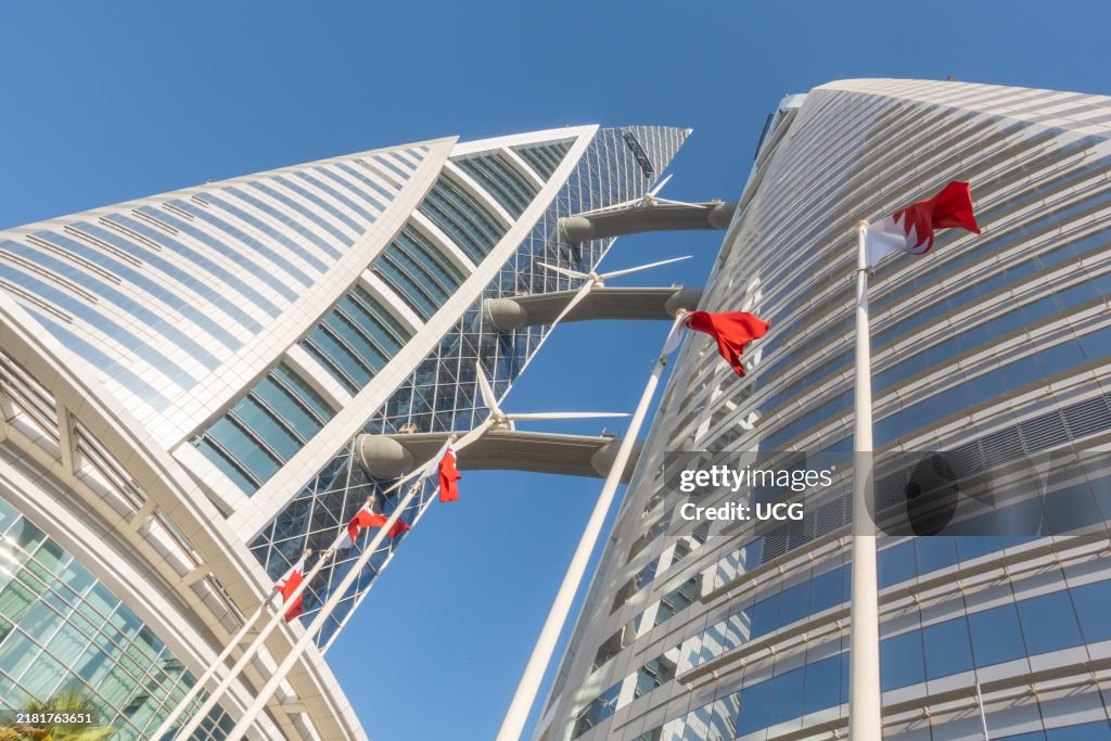 Bahrain World Trade Center, landmark tower in Bahrain