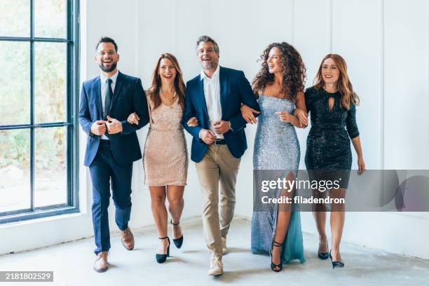 celebrating together - dressing up stock pictures, royalty-free photos & images