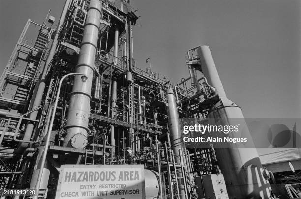 Ucil Factory A general view of the Union Carbide plant here is shown. A gas... News ...