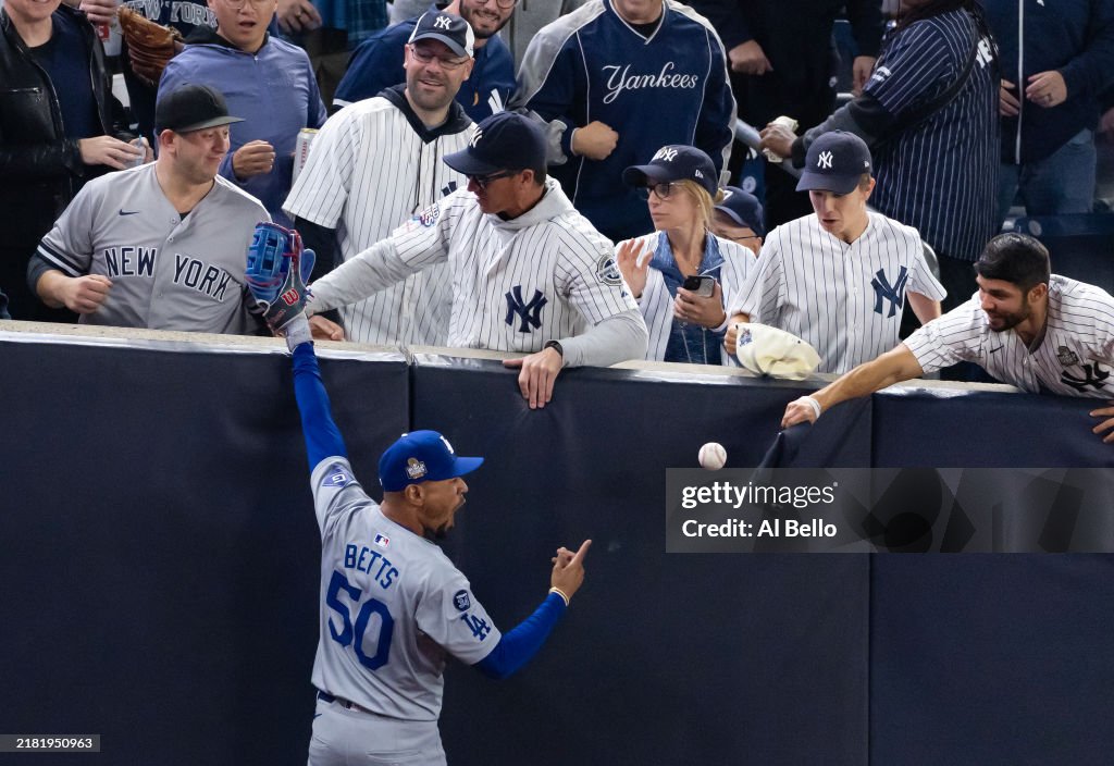 World Series - Los Angeles Dodgers v New York Yankees - Game 4