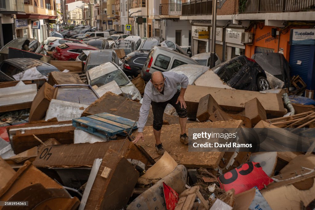 Flooding And Heavy Rain In Valencia Region Of Spain