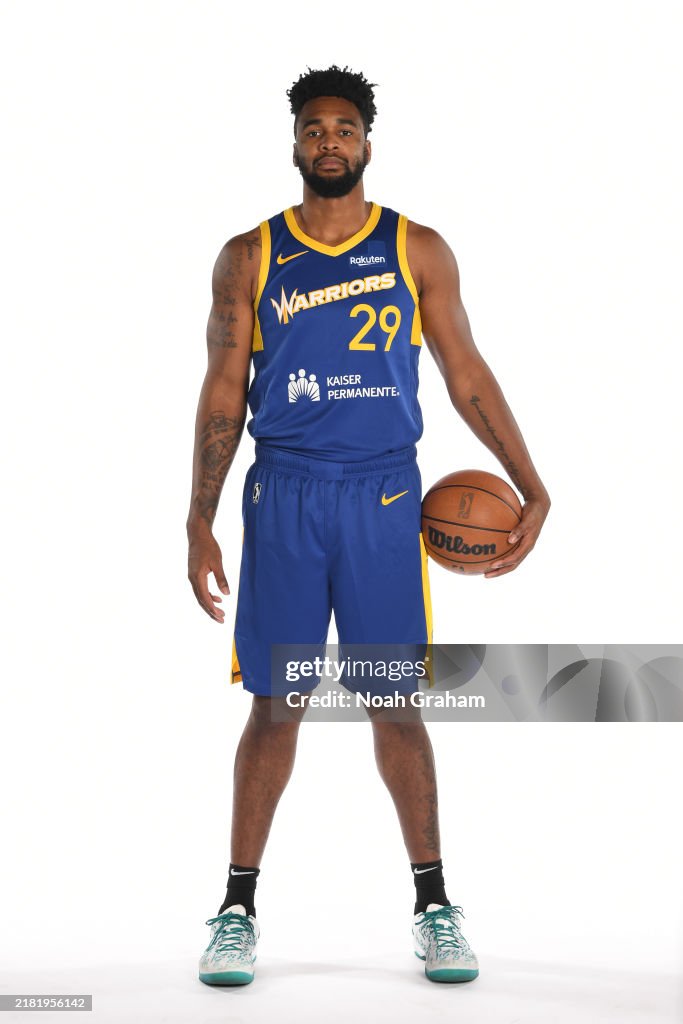 Donta Donta Scott of the Santa Cruz Warriors poses for a portrait during ...