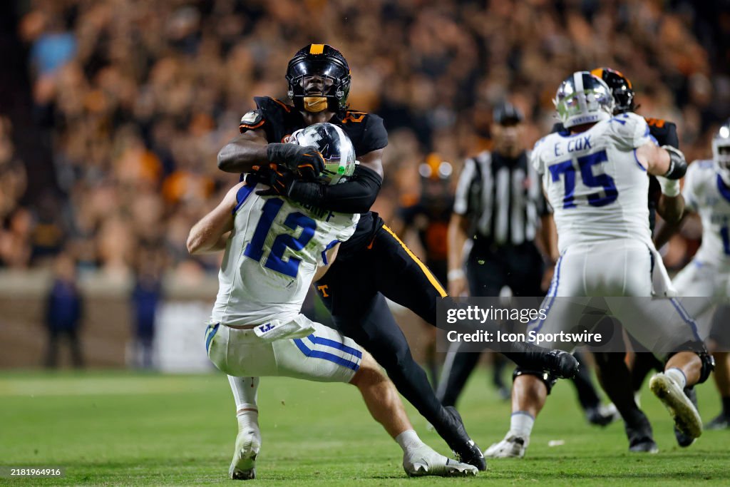 COLLEGE FOOTBALL: NOV 02 Kentucky at Tennessee