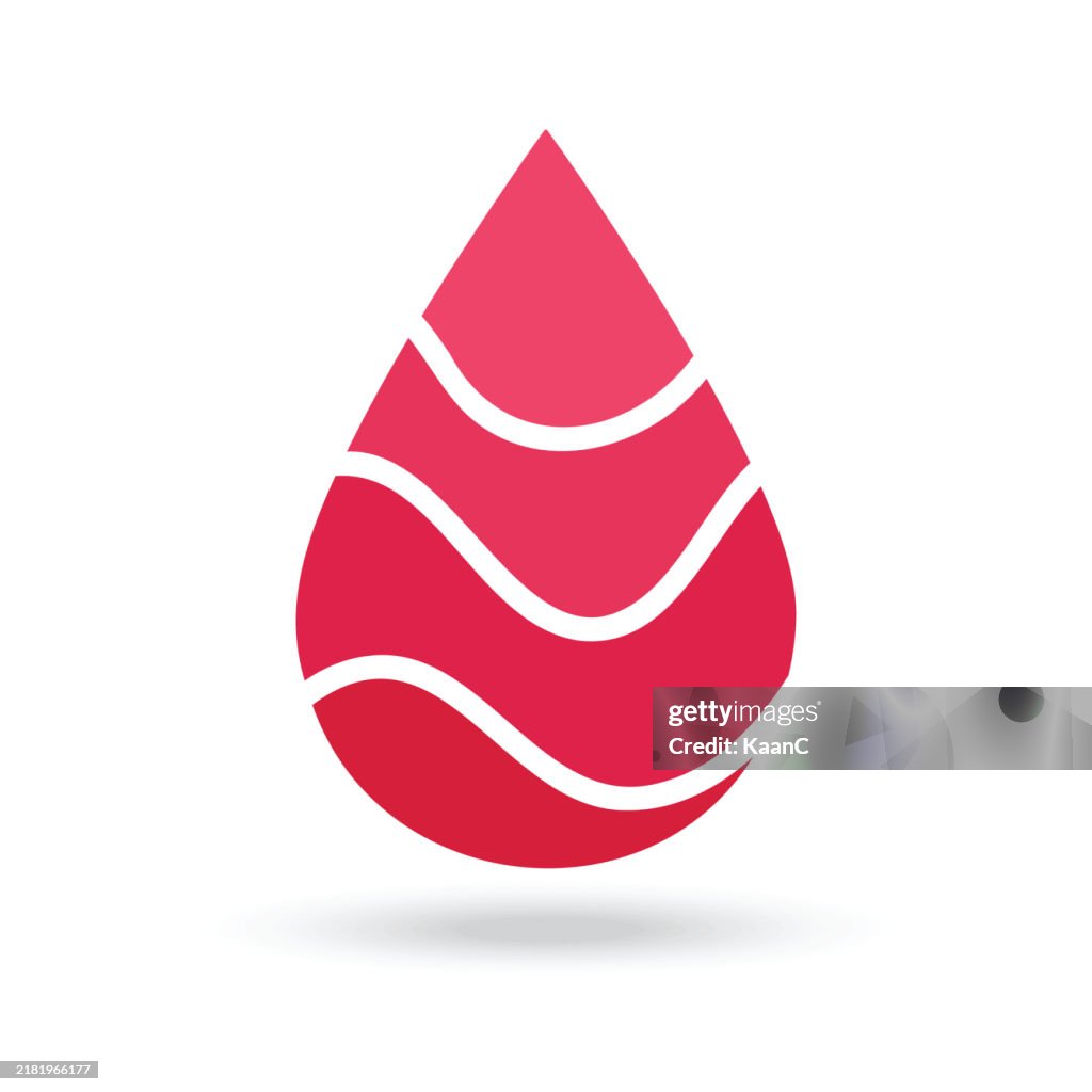 Abstract Drop Shape Vector Stock Illustration High-Res Vector Graphic ...