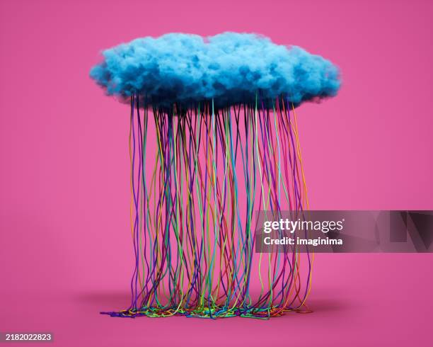 wolke der fantasie - super computer stock-fotos und bilder