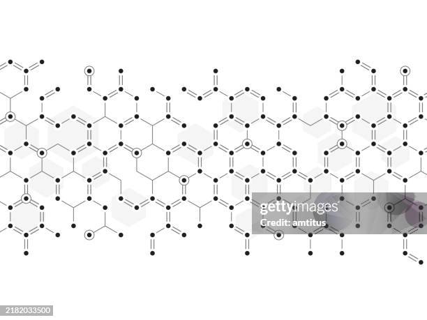 bildbanksillustrationer, clip art samt tecknat material och ikoner med chemical structures - molekylär struktur