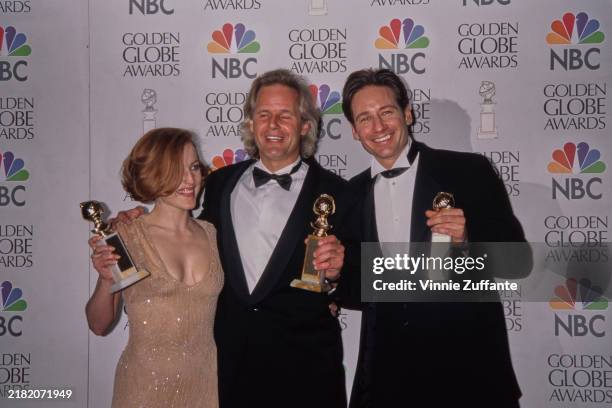 Chris Carter, Gillian Anderson, David Duchovny, News Photo