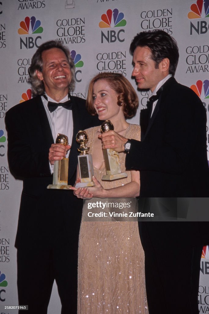 Chris Carter, Gillian Anderson, David Duchovny