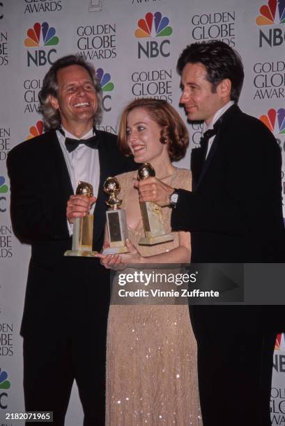 Chris Carter, Gillian Anderson, David Duchovny, News Photo