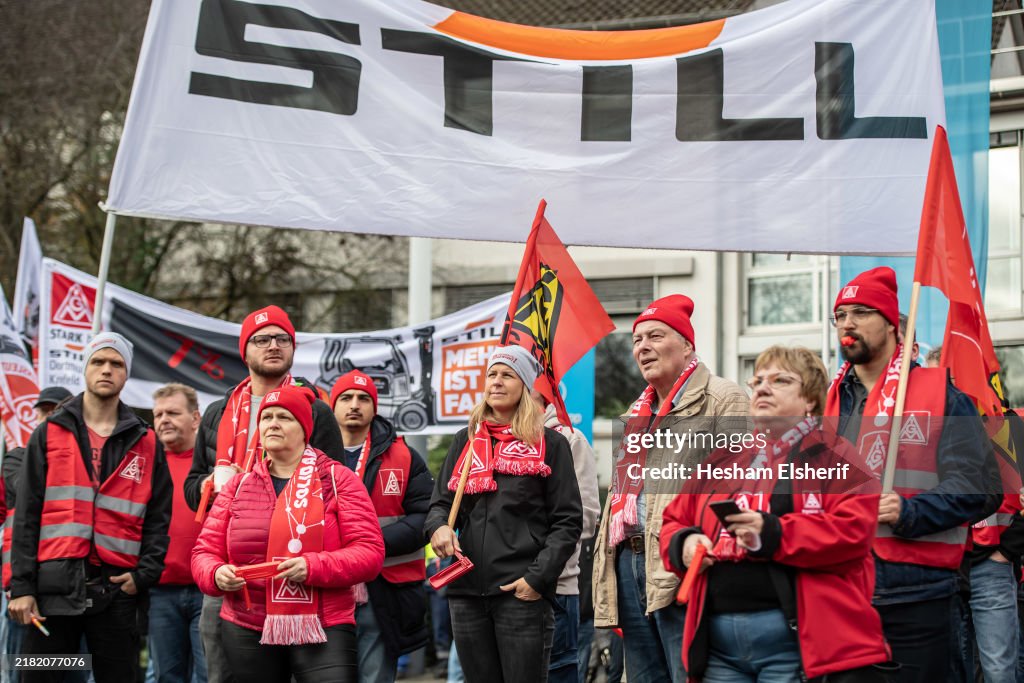 Industrial Workers Continue Short-Term Strikes Over Pay And Working Conditions