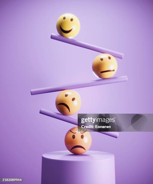 emotionale intelligenz-konzept - verhalten und emotionen stock-fotos und bilder