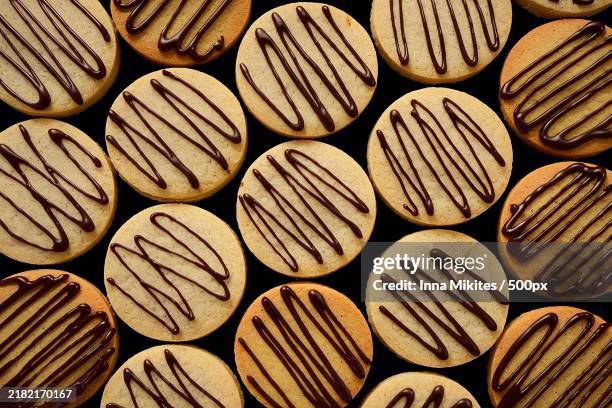 full frame shot of food - bolacha amanteigada imagens e fotografias de stock
