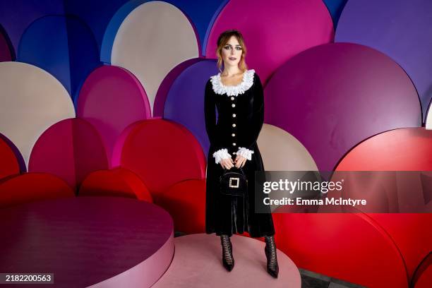 Kiernan Shipka poses for a portrait at the 27th SCAD Savannah Film Festival on October 31, 2024 in Savannah, Georgia.