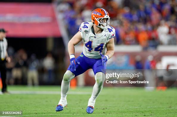 Jeff Pyburn Florida Gators edge Jack Pyburn during the game between the Georgia ...