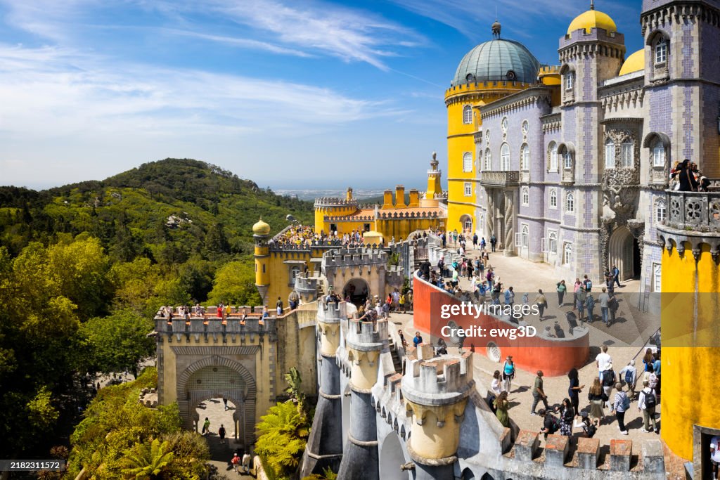 Holidays in Portugal - Palace of Pena in Sintra