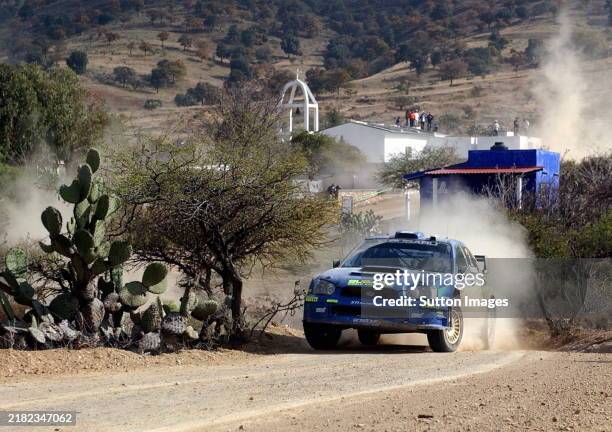 2004 Mexico Rally 111 World Rally Championship Mexico Leg 3 Stock Photos, High-Res ...