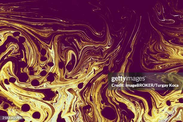 traditional marbling artwork patterns as colorful abstract background - artisan stock illustrations
