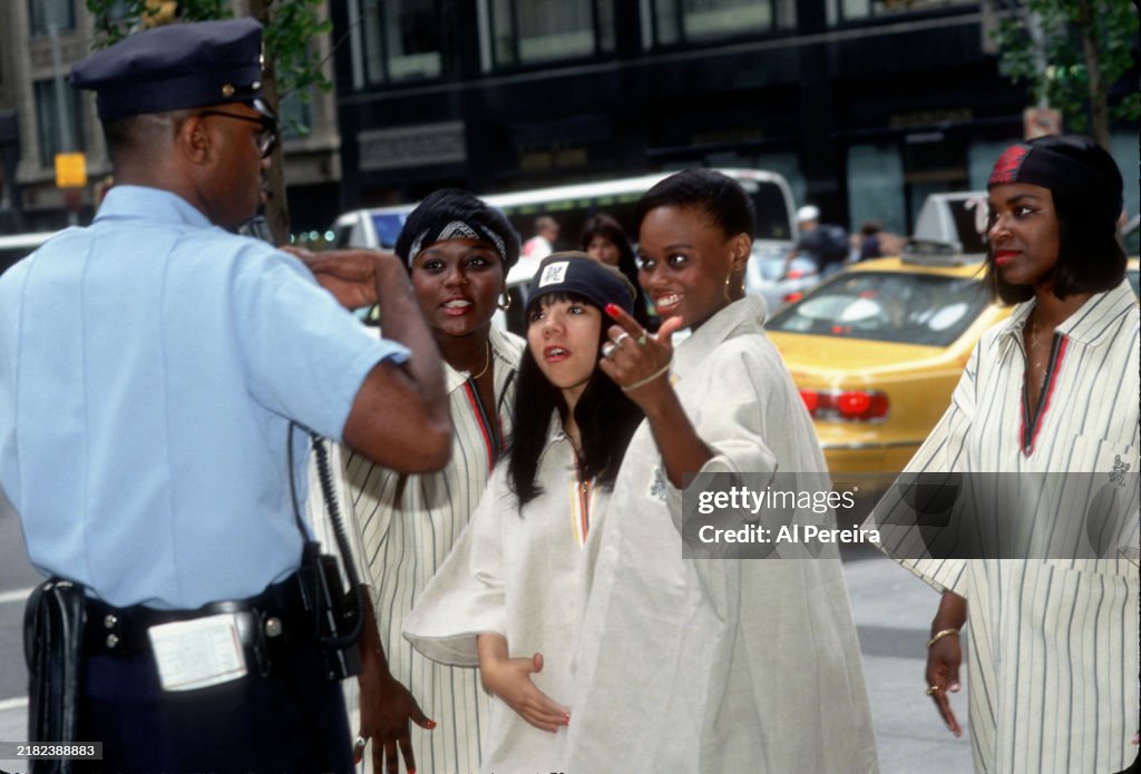 Xscape R B Group R & B group Xscape appear in a portrait taken on September 10, 1993 ...