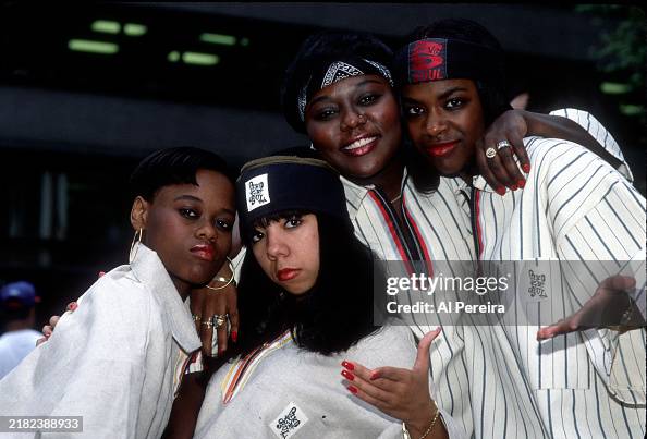 Escape Singer Group R & B group Xscape appear in a portrait taken on September 10, 1993 ...
