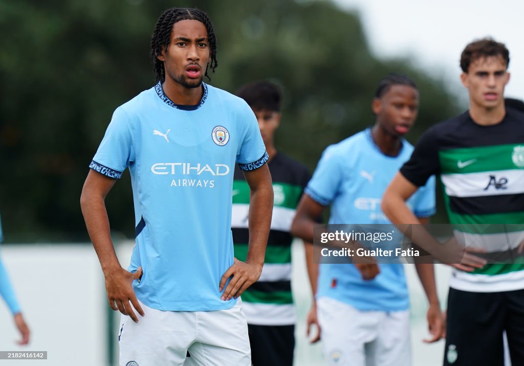 Sporting Clube de Portugal v Manchester City - UEFA Youth League 2024/25