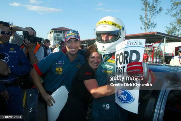 David Besnard Racing David Besnard and Simon Wills took there Havoline Falcon to victory ...