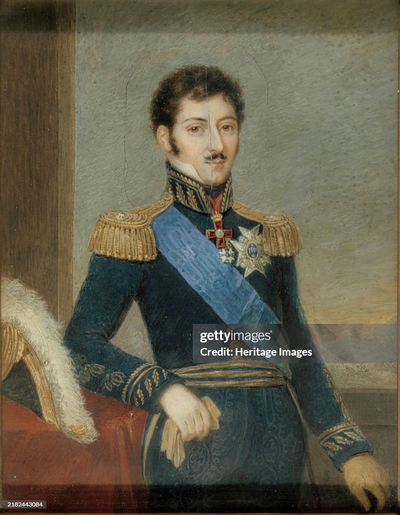 Oskar I as crown prince. Creator: Lorentz Svensson Sparrgren