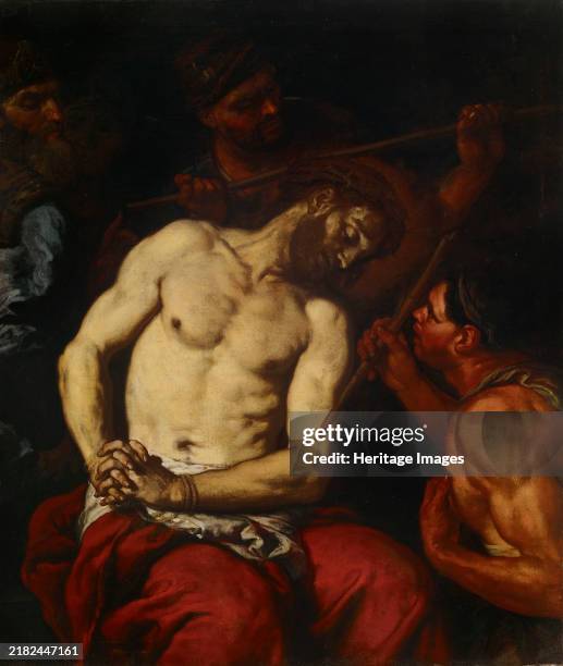 The Crowning with thorns, 1652-1698. Creator: Johann Carl Loth.
