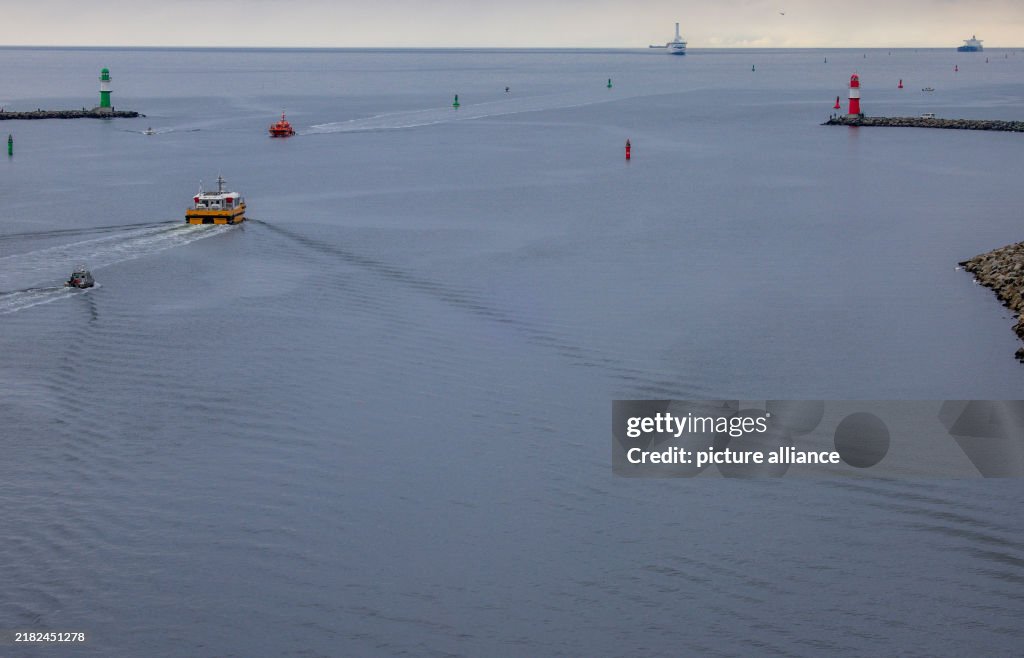 Completion of the deepened harbor access