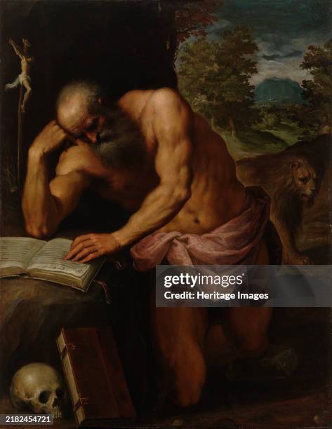 Saint Jerome, circa 1595-1600.