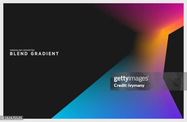 Abstract Colors Blend Stripe Line Elements Vector Background High-Res ...