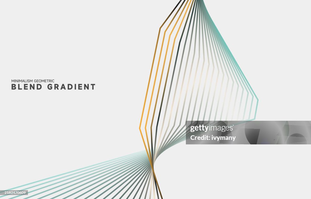 Abstract Colors Blend Stripe Line Elements Vector Background High-Res ...