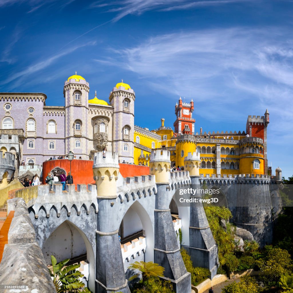 Holidays in Portugal - Palace of Pena in Sintra