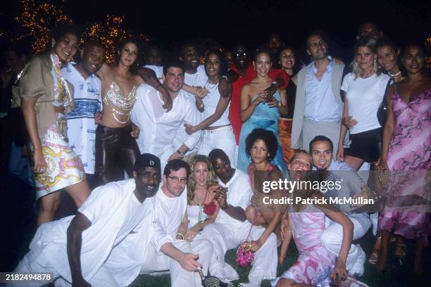Kimora Lee Simmons, Russell Simmons, Natane Adcock, guest, Matthew Broderick, Brett Ratner, Sarah Jessica Parker, Damon Dash, Aaliyah, Andre Harrell,...