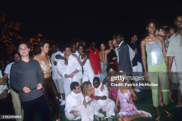 Jason Binn, Natane Adcock, Jay-Z, Brett Ratner, Matthew Broderick, Damon Dash, Sarah Jessica Parker, Aaliyah, Andre Harrell, Sean Combs, Jennifer...