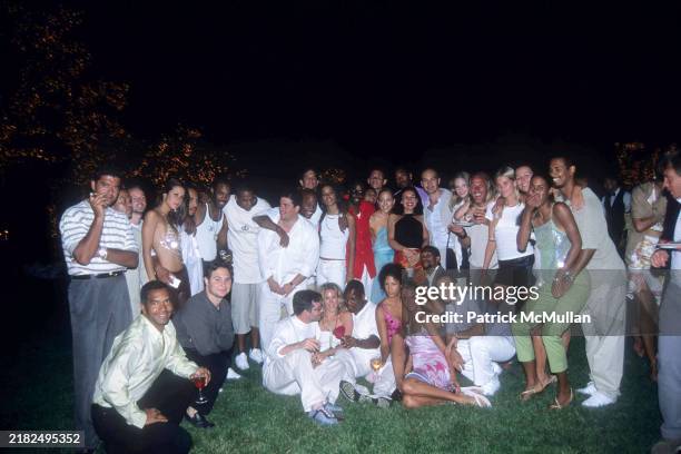 Jacob Arabo, Benny Medina, guest, guest, Natane Adcock, Hype Williams, Jason Binn, Busta Rhymes, Jay-Z, Brett Ratner, Matthew Broderick, Damon Dash,...
