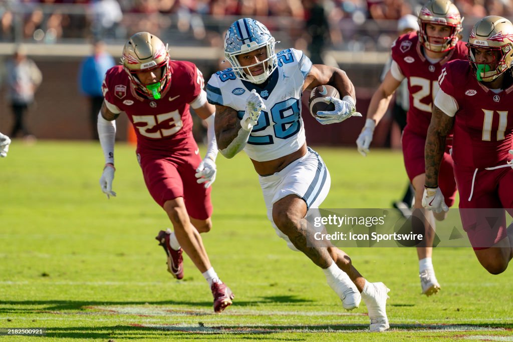 COLLEGE FOOTBALL: NOV 02 North Carolina at Florida State