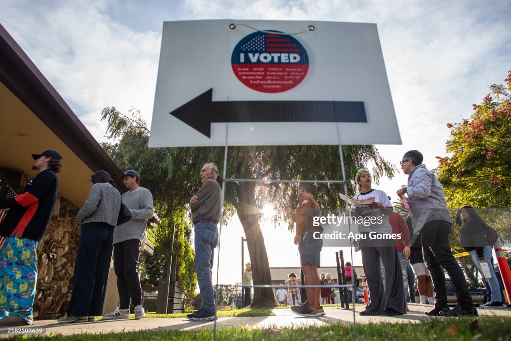Americans Go To The Polls In The 2024 Elections