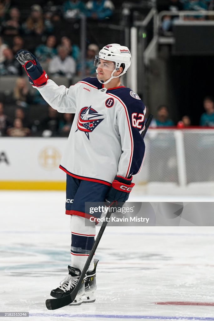 Columbus Blue Jackets v San Jose Sharks