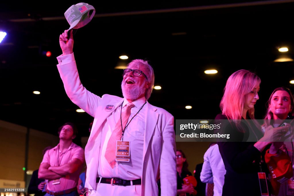 Republican Presidential Nominee Donald Trump Holds Election Night Party