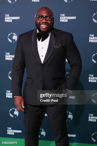 Former South African rugby player Tendai Mtawarira attends the 2024 Earthshot Prize awards ceremony on November 6, 2024 in Cape Town, South Africa.