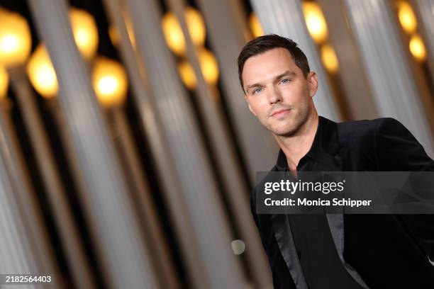 Nicholas Hoult attends the 2024 LACMA Art+Film Gala at Los Angeles County Museum of Art on November 02, 2024 in Los Angeles, California.