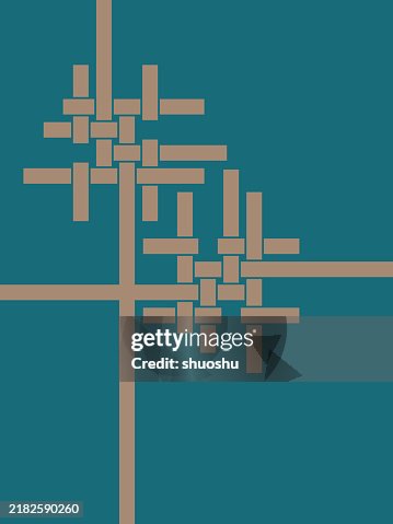 Abstract blue flat stripe geometric pattern design background Abstract blue flat stripe geometric pattern design background